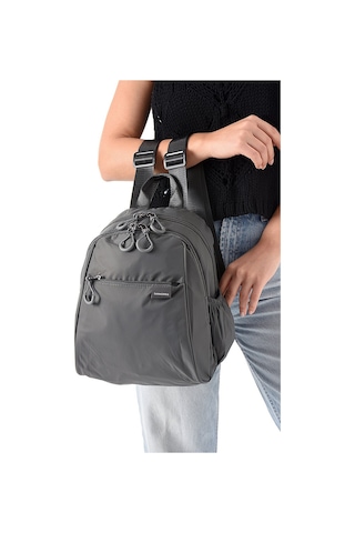 Elit 25ksnm6009t Kadın Sırt Çantası Gri Gri
