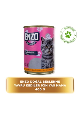 Konserve Yavru Kedi Maması 400 Gr X 24