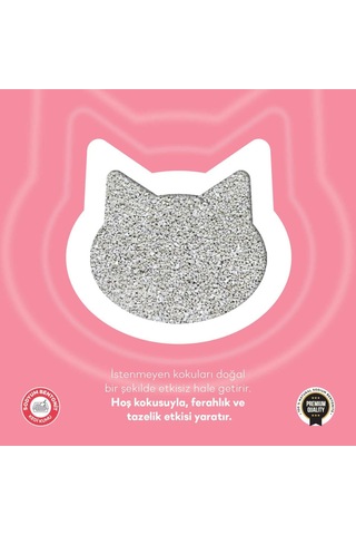 Toi Moi Sodyum Bentonit Kedi Kumu - Bebek Pudrası Kokulu 10 L