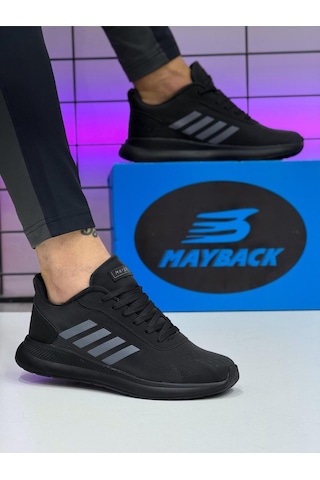 Mayback Erkek Spor Ayakkabı Büyük Numara 45-47 Siyah