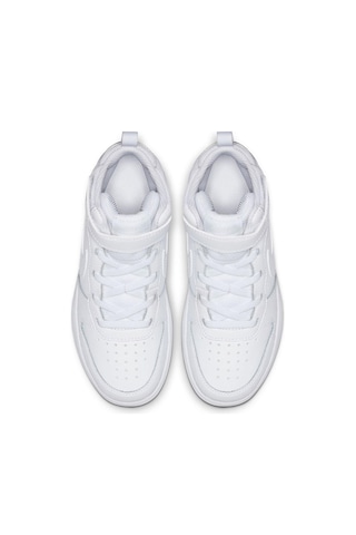 Nike Court Borough Mid 2 Çocuk Günlük Spor Ayakkabı Cd7783-100 Beyaz