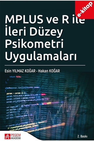Mplus Ve R İle İleri Düzey Psikometri Uygulamaları E-kitap