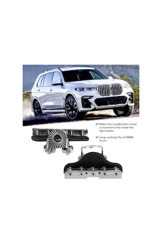2 Adet Kaput Üstü Led Montaj Aparatı Delme Çizme Yapmaz Off Road