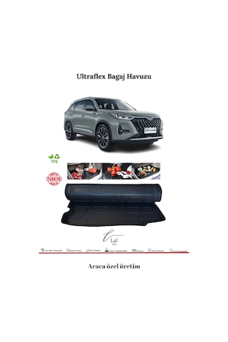 Chery Tiggo 8 Pro 7 Kişilik 2023+ 3d Bagaj Havuzu