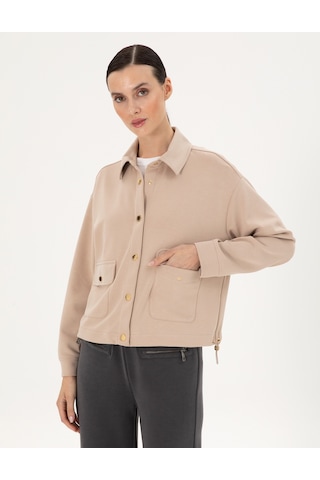 Pierre Cardin Kadın Bej Hırka Örme 50283321-vr011 Bej
