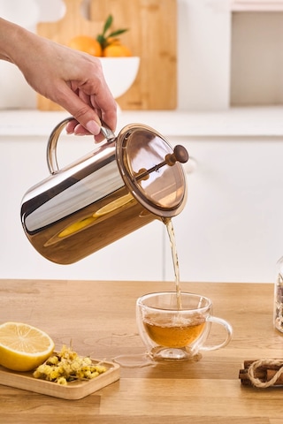 Karaca Alina French Press 800 Ml Amber Sarı
