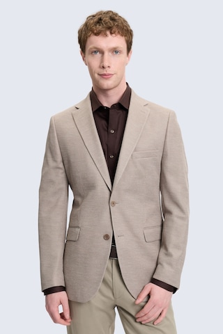 Hatemoğlu Vizon Slim Fit Mono Yaka Klasik Ceket