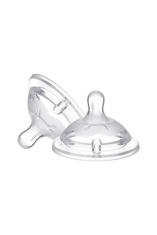 Chicco Naturalfeeling Akış Ayarlı Biberon Emziği 4 Ay+, 2'li