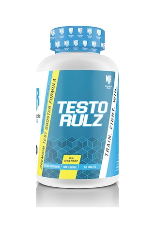 Muscle Rulz Test Booster Tribulus+fenugreek+ginkgo Biloba+zinc 60