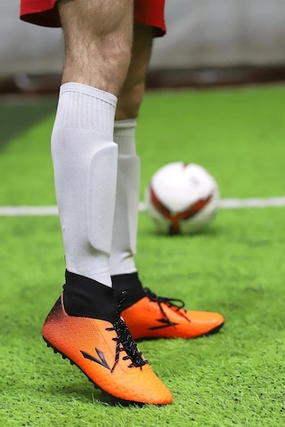 Lig Simav Turuncu Çim Boğazlı Halı Saha Erkek Futbol Ayakkabı 001