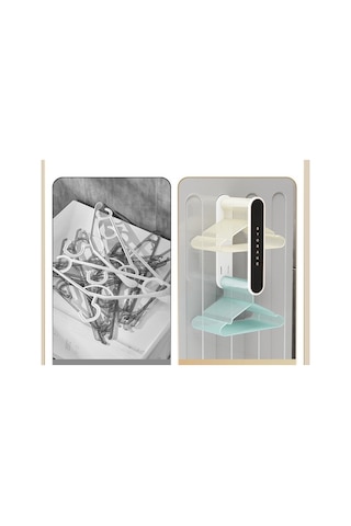 Yystore BSD1712 Duvara Monte Askı Depolama Organizatörü Beyaz