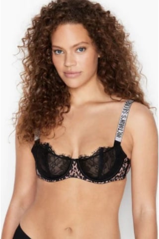 Victoria'S Secret Leopar Shine Strap Dantelli Sütyen