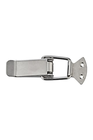 Sandık Klipsi Kilidi Gergi Mandalı Orta Boy Nikel