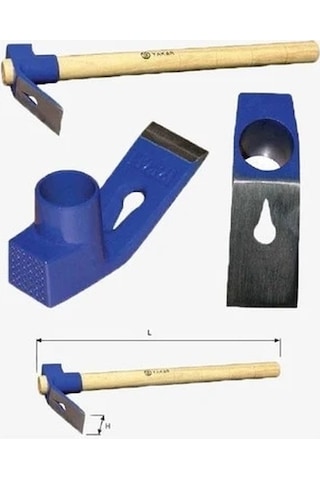 Yakar Çelik Keser Saplı