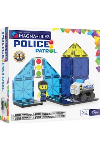 Magna-tıles - Police Patrol - 20 Parça