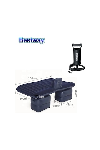 Bestway 67780 Araç İçi Şişme Yatak Pompalı 135x13x80cm