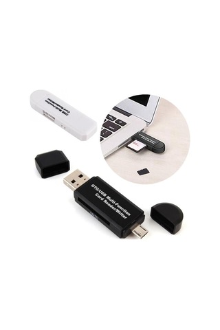 Micro Usb Telefon Adaptörü Micro Sd/sd Kart/usb Okuyucu