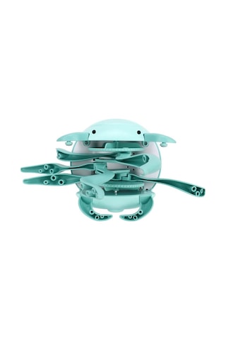 Sesli Işıklı Sensörlü Şarjlı Ahtapot Yürüme Arkadaşı Mavi Qc-2y Blue