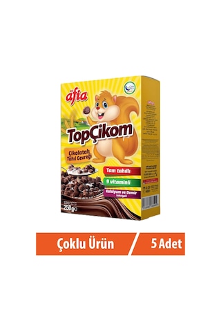 Afia Topçikom Çiko Tahıl Gevreği 5 x 250 G