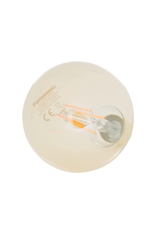 Panasonıc E27 Fil G95 Lamba, Sarı Işık 7w 630lm 2000k Gold Sku: Smg8690010158109 Açık Kahverengi