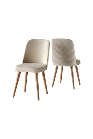 Tekno Venedik Mdf Açılır Mutfak Masa Sandalye Takımı 60x100 Beyaz - Gri