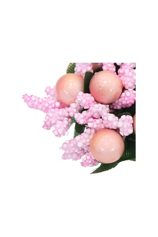 Yapay Çiçek, 12 Adetli Tomurcuk Cipso Demeti - 10 cm, Pembe