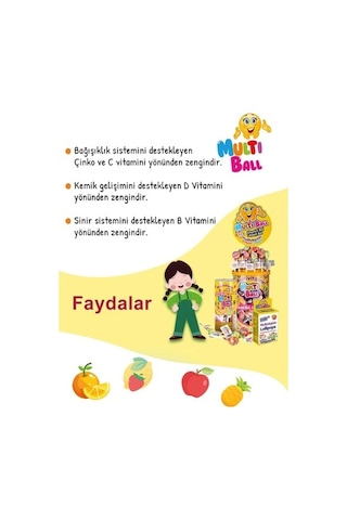 Multiball Multıball 150 Lik 7 Gr X 150 Lolıpop Vitamin