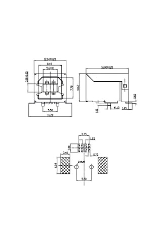 Ic-263a Usb Şase B Dişi Smd