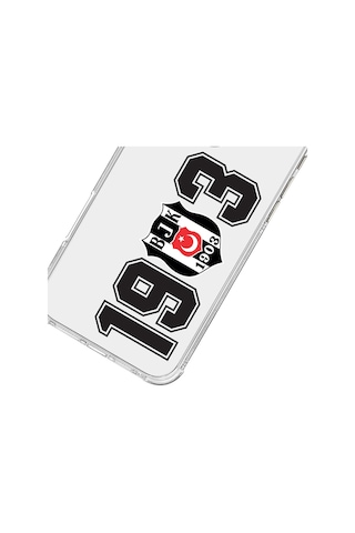 Apple Apple iPhone 14 Pro Uyumlu Beşiktaş 1903 Şeffaf Lisanslı Telefon Kılıfı