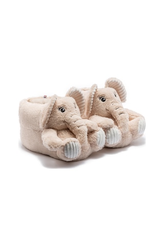 Elfi Kadın Hayvanlı Panduf Bej 36/41 Bej