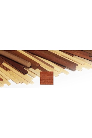Occre 180017 Sapelly Ahşap Çıta, 1x7x1000 Mm. 10 Adet-57394
