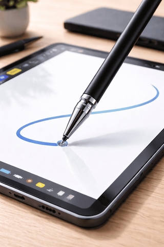 Galaxy Tab S8+ Uyumlu Dokunmatik Stylus Kalem Disk Uçlu Hassas Tablet Telefon Çizim Kalemi