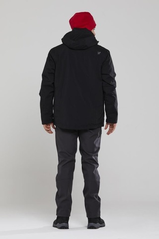 2as Elbruz 3in1 Erkek Ceket Siyah Black
