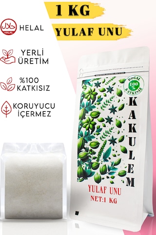 Kakulem Yerli Tohum Tam Yulaf Unu 1 KG