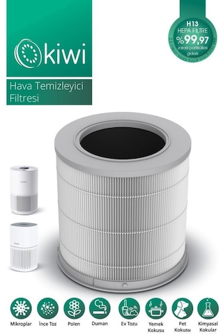 Kiwi Kap-6730f Ve Xiaomi Akıllı Hava Temizleyici Uyumlu Filtre