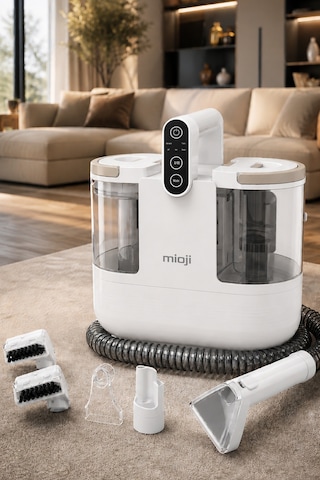 Mioji CN10 Pro 2200W 22000Pa Halı, Koltuk, Döşeme Yıkama Makinesi Beyaz