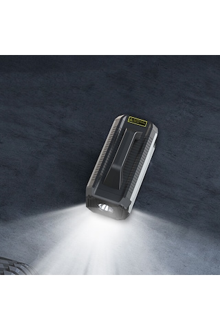 Lenyes LCI202 12V 150W 10000 mAh Led Işık Akü Acil Durum Takviye Güç Kaynağı Ve Hava Kompresörü
