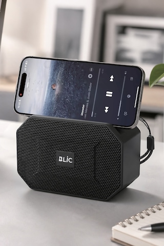 Blic Bls-89 Bluetooth 5.4 Taşınabilir Hoparlör Sarı 6w Rms, Telefon Standlı, Usb Ve Tf Kart Destekli