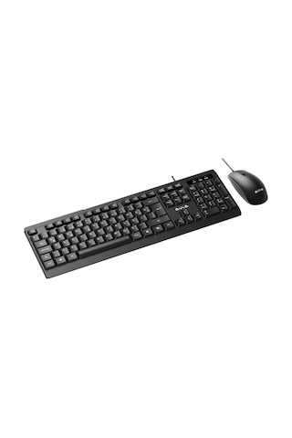 Aula AC101 Kablolu Türkçe Q Klavye Ve 1200 Dpı Optik Mouse Seti