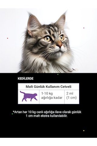 Cutepet Skin & Coat Kedi Deri Ve Tüy Sağlığı Malt 100g Omega 3-6-9, Biotin Ve Kolajen Destekli
