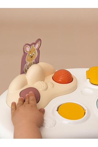 Smoby Little Cosy Aktiviteli Bebek Koltuğu Gri G8424010323n1 Gri