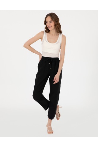 Pierre Cardin Kadın Siyah Pantolon Kanvas-chino 50301256-vr046 Siyah