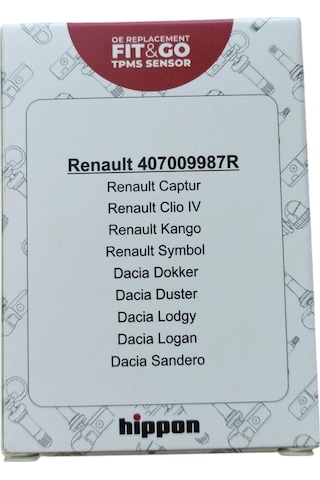 Hazır Kodlanmış Hippon Sensor Renault