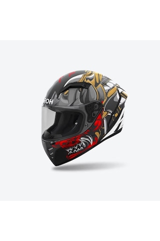 Airoh Connor Samuraı Mat Motosiklet Kaskı Çok Renkli