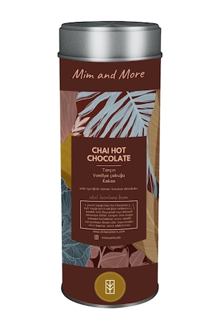 Mim And More Chai Hot Chocolate Baharatlı Çikolata Tozu 100 G