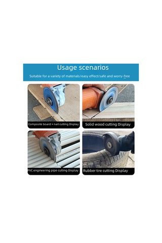 Aubyhe Açıcı Taşlama Kesici Bladesi: Ahşap, Alüminyum, Pvc, Kauçuk İçin Profesyonel Açı Gritatı Uygulamalı Yeni Tip Alaşım Testere 1 Adet