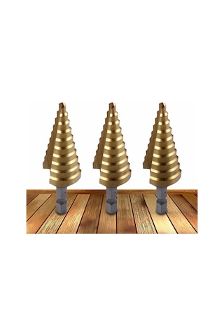 Sointeresting 4-22mm Hss 4241 Altıgen Titanyum Konik Matkap Ucu Sac Metal İçin Delik Kesici