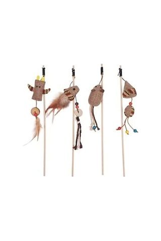 M-pets Charmy Catnipli Olta Kedi Oyuncağı Kahverengi 17x6x3cm 244-50047.01