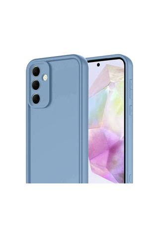 Samsung Galaxy Uyumlu A17 5g Viera Silikon - Mavi Çr