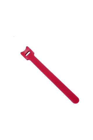 Fortunelane Kırmızı Nilon Bant, 12x200mm, Kablo Düzenleyici, Tekrarlı Kullanım, Ev Ve Ofis İçin Dayanıklı Bağlayıcı